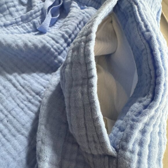 Eddie Bauer Carry On‎ Shorts Womens 2XL Blue Gauze Cotton NWT SS-2014 - Picture 6 of 12